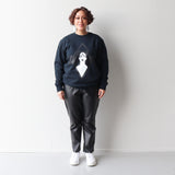 Crew Neck, Navy - Matariki