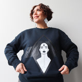 Crew Neck, Navy - Matariki