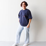 Heavy Tee, Midnight Blue - Hiwa-i-te-rangi