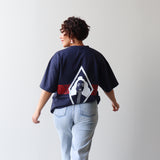 Heavy Tee, Midnight Blue - Hiwa-i-te-rangi