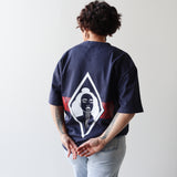 Heavy Tee, Midnight Blue - Hiwa-i-te-rangi