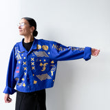 1. Tāwharau Collection vII _ Tūhoe KOTI - Blue #42