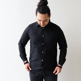 Collared shirt, Black - Tino Rangatiratanga