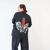 Painters shirt, Black - Mana Motuhake