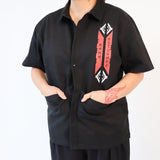 Painters shirt, Black - Mana Motuhake