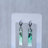 Earrings Green, Ngā Manu - Kahu