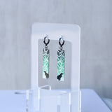 Earrings Green, Ngā Manu - Tui