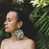 Earrings STATEMENT, Gold - Puhoro