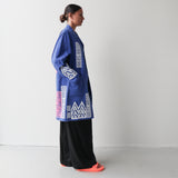 Tāwharau Collection _ Mana KOTI (Jacket) - Blue #3