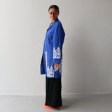 Tāwharau Collection _ Mana KOTI (Jacket) - Blue #3