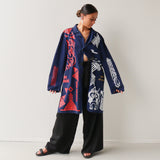 Tāwharau Collection _ Mana Motuhake KOTI (Jacket) - Navy #8