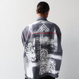 Tāwharau Collection _ Auaha KOTI (Jacket) - Grey #11