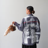 Tāwharau Collection _ Auaha KOTI (Jacket) - Grey #11