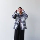 Tāwharau Collection _ Auahatanga KOTI (Jacket) - Grey #9