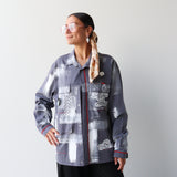 Tāwharau Collection _ Auahatanga KOTI (Jacket) - Grey #9