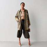 Tāwharau Collection _ Hautū KOTI (Jacket) - Khaki #15