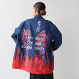 Tāwharau Collection_Mana Motuhake KOTI (Blazer) - Denim Blue #5